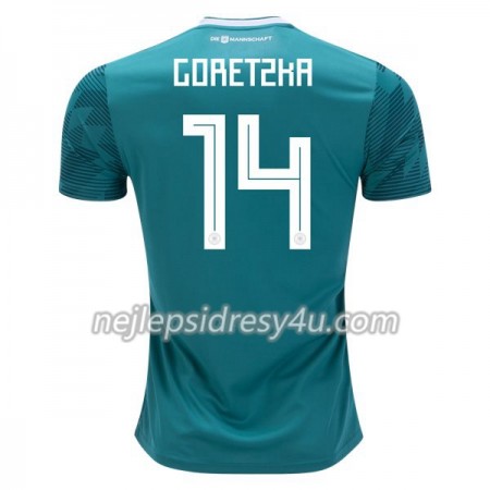 Fotbalový Dres Německo Goretzka 14 Venkovní MS 2018